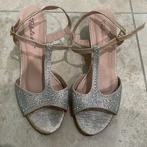 Fabulosity’s Rose Gold Heel size 8.